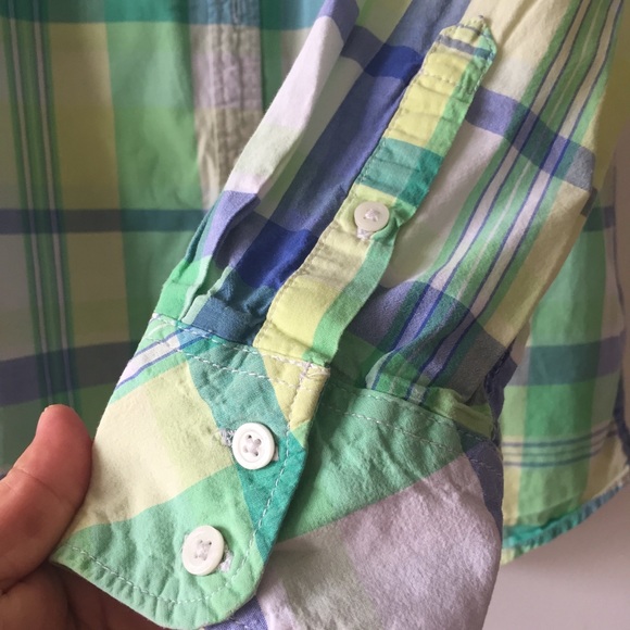 Tommy Hilfiger Women's Plaid Button Down Shirt - Picture 6 of 13